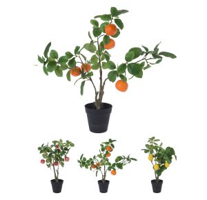 Planta artificiala Copac fructifer din polipropilena, modele diverse 60cm